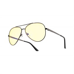 Очки для компьютера GUNNAR Maverick Amber Neutral MAV-05013, Gunmetal - фото 45368