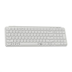 Беспроводная ультратонкая клавиатура Keychron B2 Pro, 98 клавиш, ножничные переключатели, цвет Ivory White - фото 46766