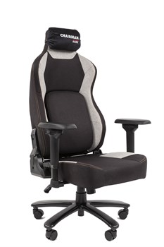 Игровое компьютерное кресло CHAIRMAN CH30, ткань, черный/серый - фото 47576