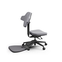 Кресло для работы сидя или стоя FoxGear ARTZ M, светло-серый FG-ARTZ-M-LG