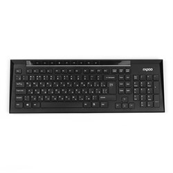 Комплект беспроводная клавиатура и мышь Rapoo 8200P, Black