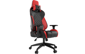 Кресло компьютерное GAMDIAS HERCULES E1 Black-Red RGB