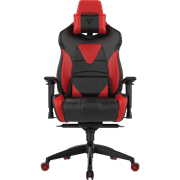 Кресло компьютерное GAMDIAS HERCULES M1 Black-Red AIR, RGB
