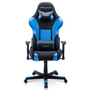 Компьютерное кресло DXRacer OH/FD101/NB Черный, синий, текстиль + экокожа