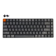 Беспроводная механическая ультратонкая клавиатура Keychron K3, 84 клавиши, RGB подстветка, Black Switch
