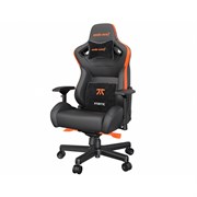 Компьютерное игровое премиум кресло Anda Seat Fnatic Edition Черный, Оранжевый