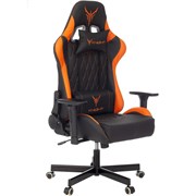 Кресло компьютерное Knight ARMOR черный, оранжевый