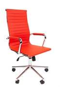Офисное кресло Chairman 755 экопремиум красный