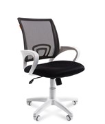 Офисное кресло Chairman 696 Россия белый пластик TW-11/TW-01 черный