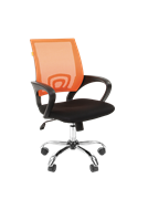 Офисное кресло Chairman 696 Россия TW оранжевый хром