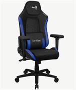 Компьютерное Игровое Кресло Aerocool CROWN Leatherette Black Blue