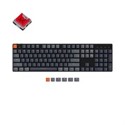 Беспроводная механическая ультратонкая клавиатура Keychron K5SE, Full Size, RGB подсветка, Red Switch