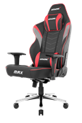 Компьютерное Игровое Кресло AKRacing MAX ( AK-MAX-BK/RD ) Black\Red  Черный, красный