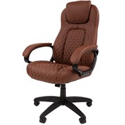 Офисное кресло Chairman 432 Россия экопремиум коричневая N