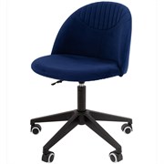 Офисное кресло CHAIRMAN HOME 119, ткань велюр, синий