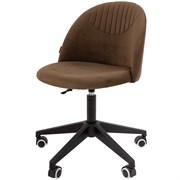 Офисное кресло CHAIRMAN HOME 119, ткань велюр, коричневый