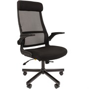 Офисное кресло CHAIRMAN 575, ткань/сетка, черный