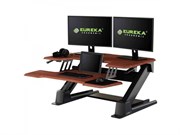 Подставка на компьютерный стол для работы стоя Eureka CV-PRO36W, вишня