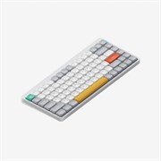 Беспроводная механическая клавиатура QMK Nuphy AIR75v2 Ionic White, RGB, Hot Swap, Red Switch