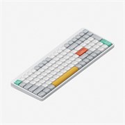 Беспроводная механическая клавиатура QMK Nuphy AIR96v2 Ionic White, RGB, Hot Swap, Red Switch