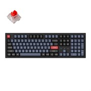 Беспроводная механическая клавиатура QMK Keychron K10 Pro, 108 клавишь, Hot-Swap, Keychron K pro Red Switch