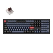 Беспроводная механическая клавиатура QMK Keychron K10 Pro, 108 клавиш, Hot-Swap, Keychron K pro Brown Switch