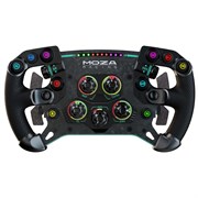 Съемное рулевое колесо MOZA GS V2P Steering Wheel (Leather) RS056