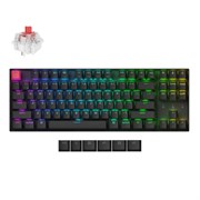 Беспроводная механическая клавиатура QMK Keychron K8 (Version 2), 87 клавиш, White LED подсветка, Keychron Red Switch Беспроводная механическая клавиатура QMK Keychron K8 (Version 2), 87 клавиш, White LED подсветка, Keychron Red Switch