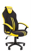 Игровое кресло Chairman game 26 Россия черн.желтый New