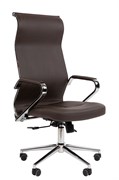 Офисное кресло Chairman 702 Россия экопремиум коричневый