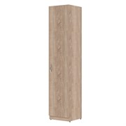 Шкаф колонка с глухой дверью SR-5U.1(R) Дуб Сонома светлый 386х375х1815 SIMPLE
