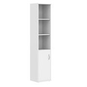 Шкаф колонка с глухой малой дверью СУ-1.1(L) Белый 406*365*1975 IMAGO