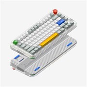 Беспроводная механическая клавиатура Nuphy Kick75, High Profile, прошивка IO, Brown Max switch