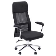 Офисное кресло CHAIRMAN CH621, ткань/сетка, черный