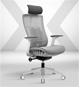 Офисное Компьютерное кресло SPARX FT-1 Raze Plus White / Grey (Mesh , светло-серый)