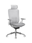 Офисное Компьютерное кресло SPARX FT-17 Goat White / Grey