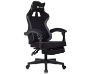 Кресло игровое Knight OPUS/F Brave Mini черный/серый крестов. пластик подст.для ног KNIGHT OPUS/F BRAVEB (Brave Kraken Mini Black)
