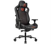 Кресло игровое Brave Haasl Black/Red черный/красный экокожа крестов. металл