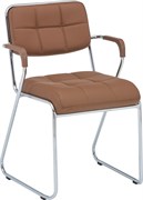 Кресло Everprof EP-130 Экокожа Коричневый EP-130-PU-Brown