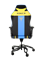 Кресло компьютерное игровое ZONE 51 Cyberpunk Желтый/Голубой - фото 18774
