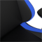 Компьютерное игровое кресло Noblechairs Epic Compact BLACK/CARBON/BLUE Черный, синий