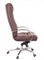 Кресло руководителя Everprof Orion AL M Экокожа Коричневый - фото 23443