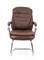 Кресло для посетителей Everprof Valencia CF Экокожа Коричневый - фото 23899
