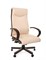 Офисное кресло Chairman 411 бежевое экопремиум, с деревянными элементами N - фото 25624
