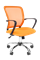 Офисное кресло Chairman 698 Россия TW-66 оранжевый хром - фото 25882