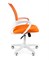 Офисное кресло Chairman 696 Россия белый пластик TW-16/TW-66 оранжевый - фото 26728