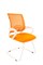 Офисное кресло Chairman 696 V Россия белый пластик TW 16/TW 66 оранжевый белый металлокаркас - фото 26810