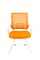 Офисное кресло Chairman 696 V Россия белый пластик TW 16/TW 66 оранжевый белый металлокаркас - фото 26811