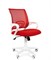 Офисное кресло Chairman 696 Россия белый пластик TW-19/TW-69 красный - фото 26826