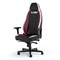 ИГРОВОЕ КРЕСЛО NOBLECHAIRS LEGEND ED. BLACK/WHIRE/RED (NBL-LGD-GER-BWR) PU HYBRID LEATHER / B/W/R